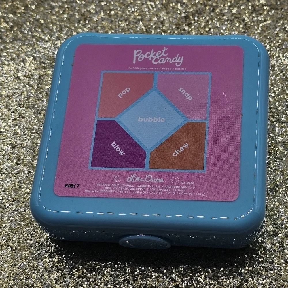 Lime Crime Bubblegum Pocket Candy Eyeshadow Palette - Picture 4 of 6